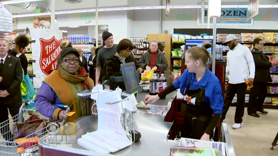 The Salvation Army's DMG Foods held its grand opening on Wednesday in the northeast Baltimore neighborhood of Abell.