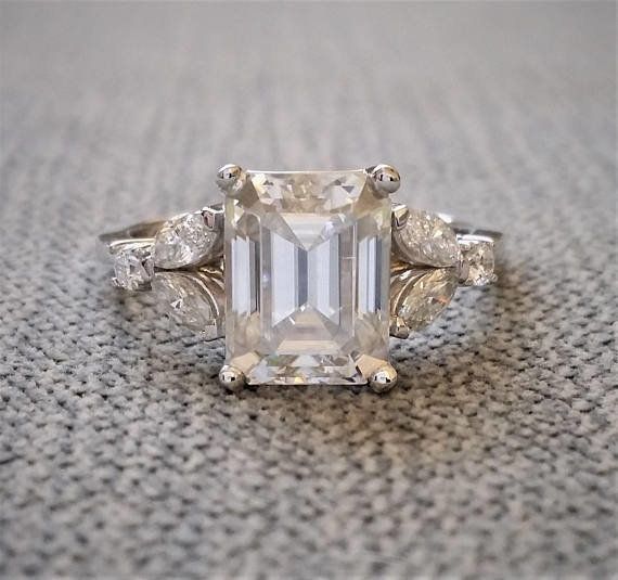 Moissanite Engagement Rings So Stunning, They’ll Rock Your World ...