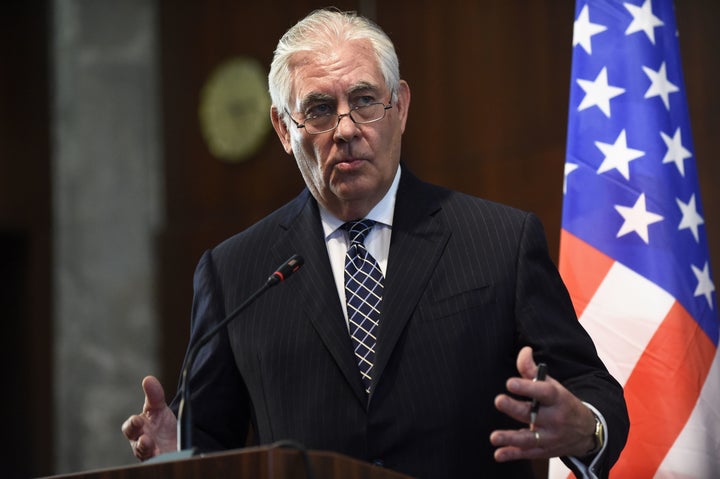 US Secretary of State Rex Tillerson.