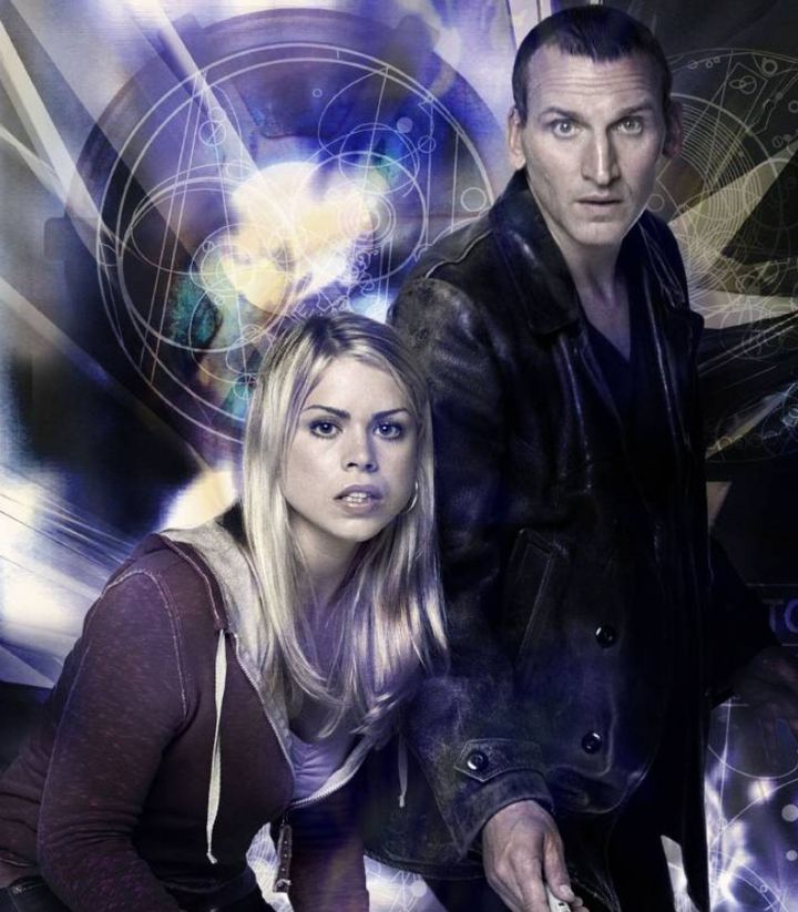 Christopher Eccleston and Billie Piper in 'Doctor Who'