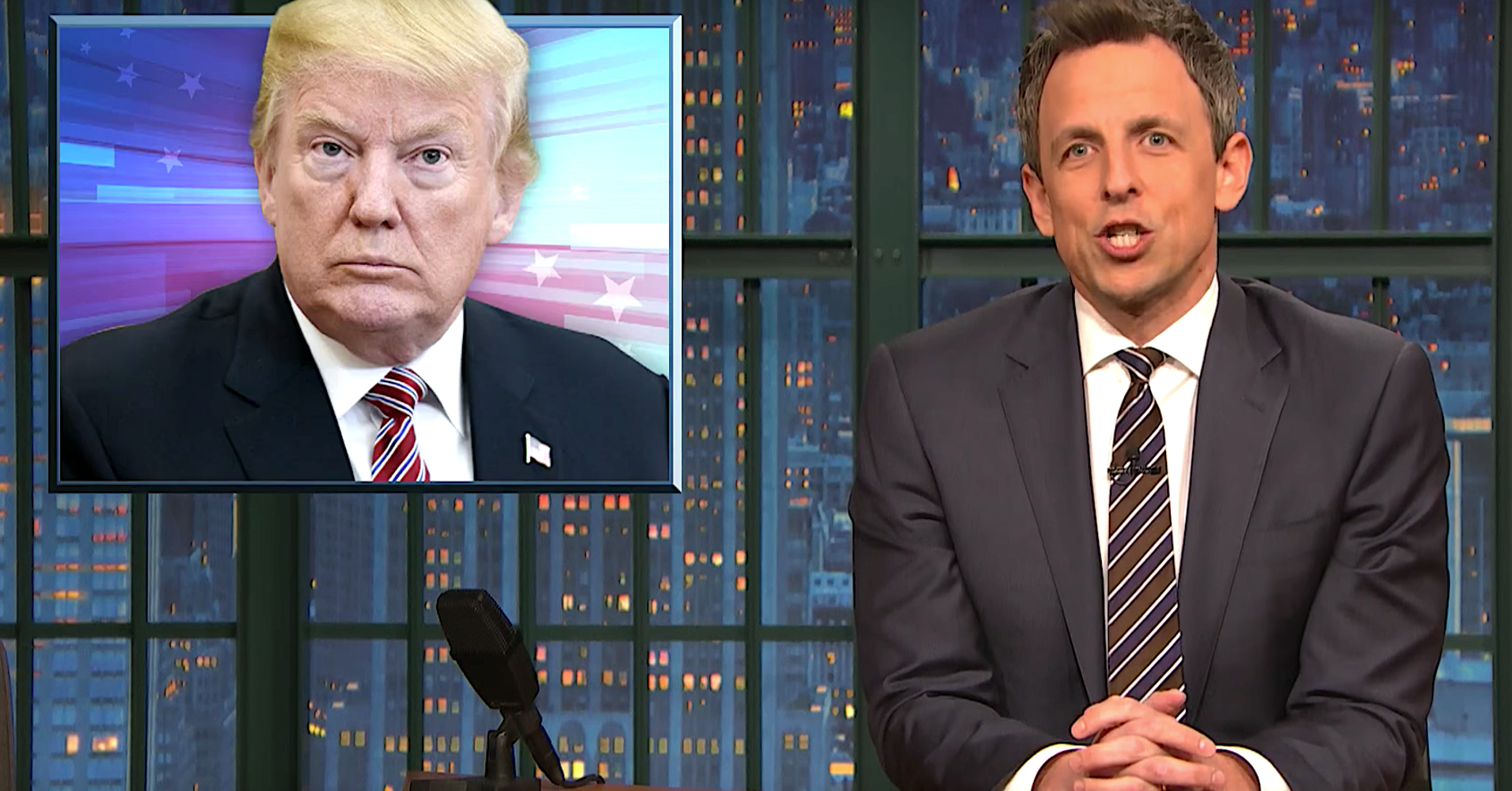 Seth Meyers Imagines How Donald Trumps Meeting With Kim Jong Un Seth Meyers Imagines How Donald Trumps Meeting With Kim Jong Un