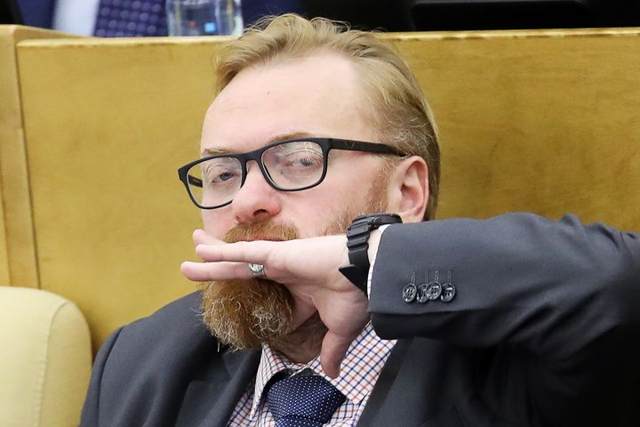Vitaly Milonov compared Britain to Hitler over the 'fake news' of the Salisbury poisoning