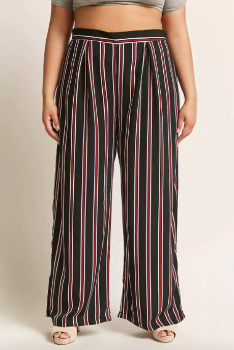 Flattering High Waist Pants, Black