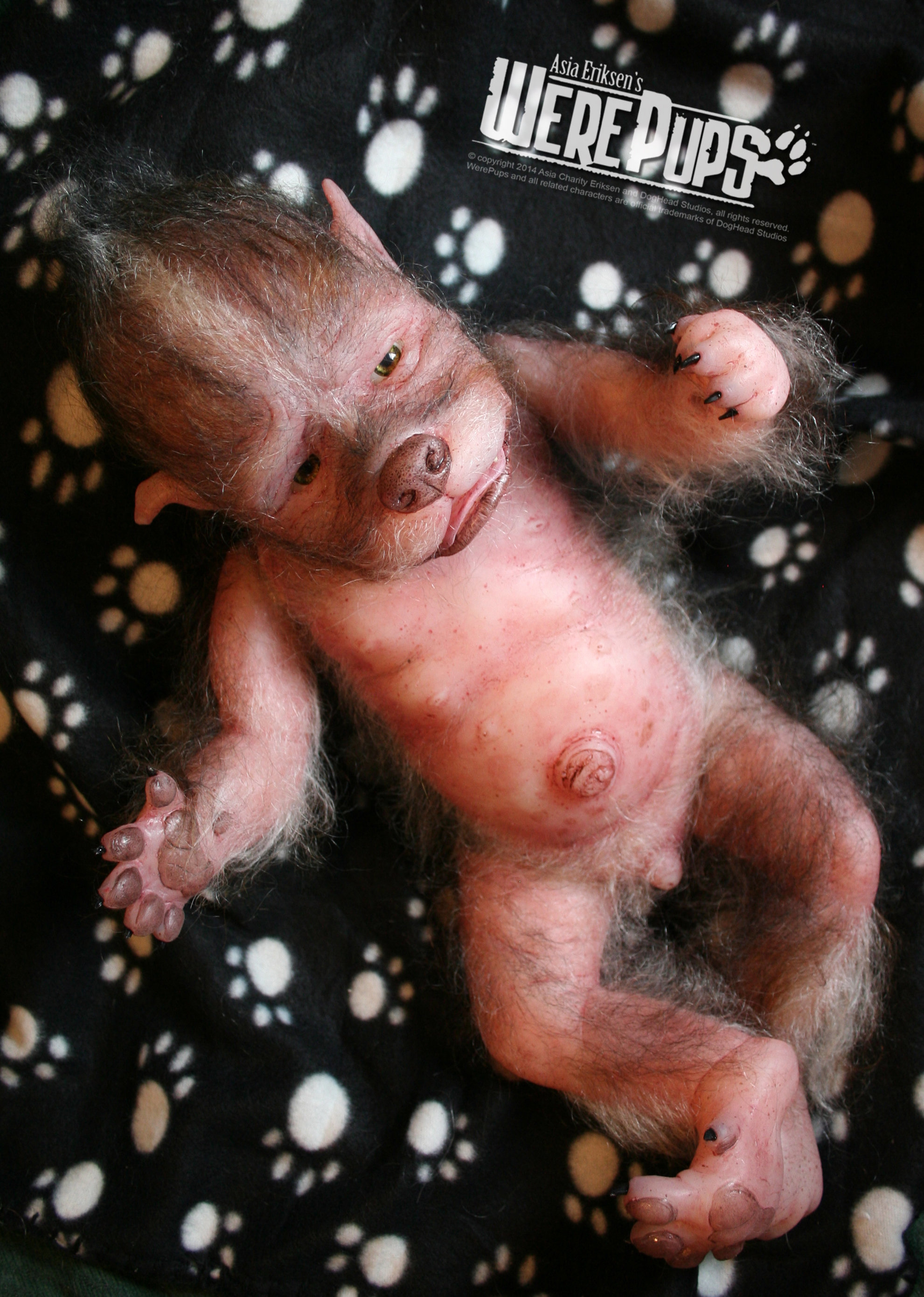 wolf baby doll