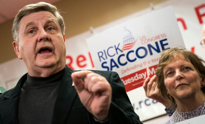 Pennsylvania state Rep. Rick Saccone (R) was trashed by his own party as a weak candidate.