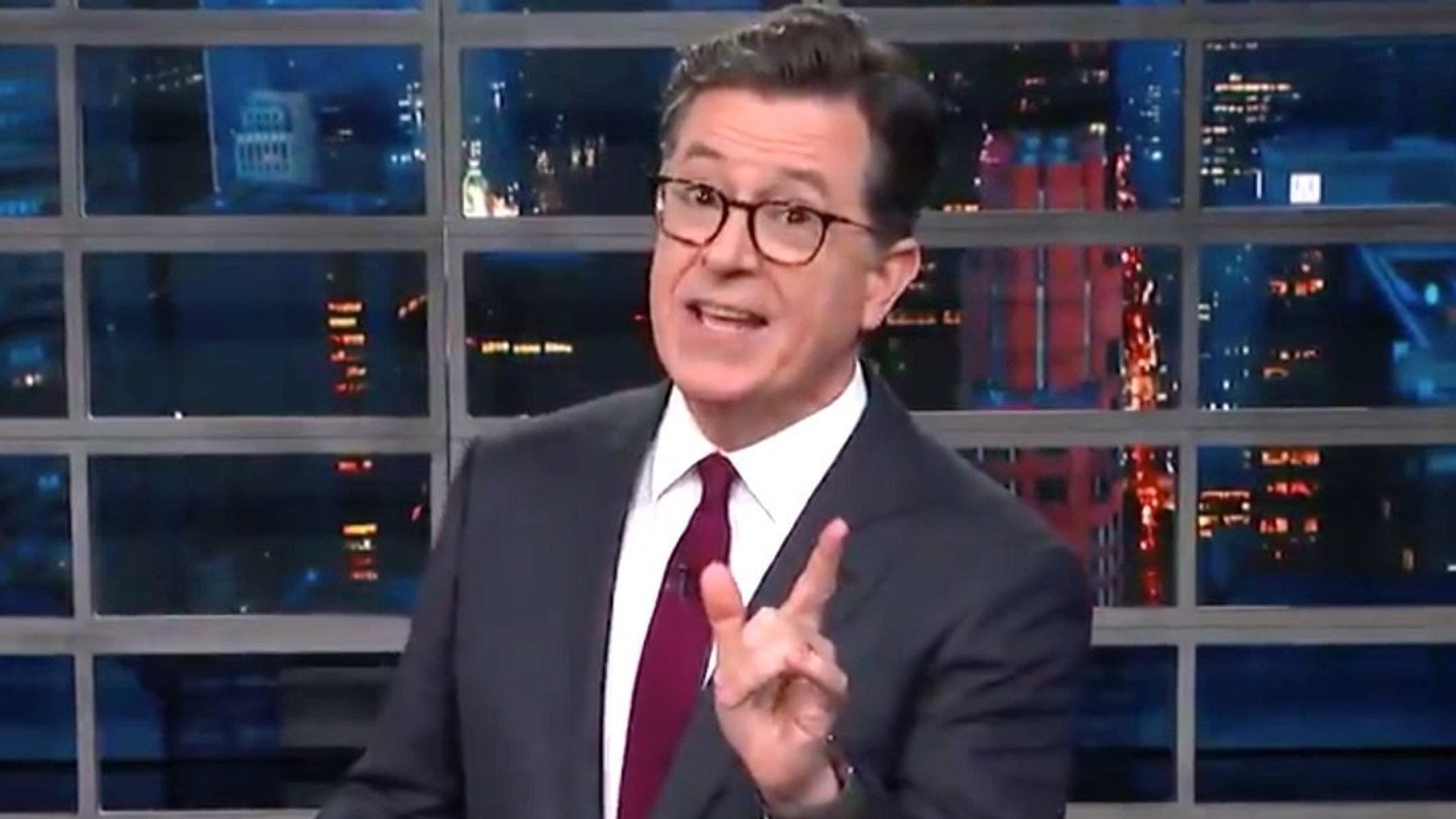 WATCH: Stephen Colbert is jealous that Rex Tillerson's alias