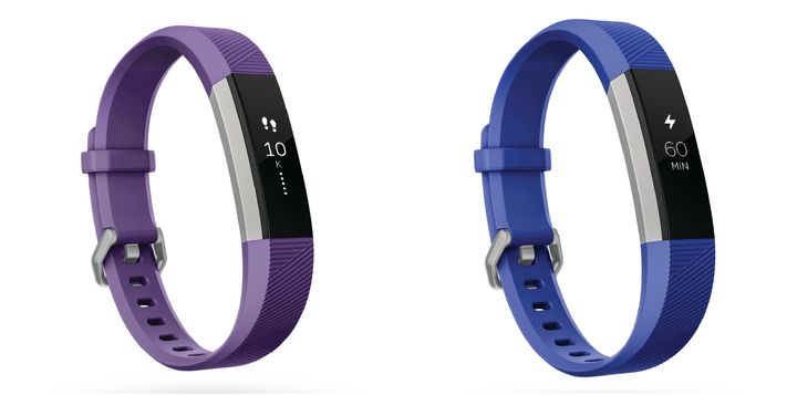 The Fitbit Ace comes in purple or blue. 