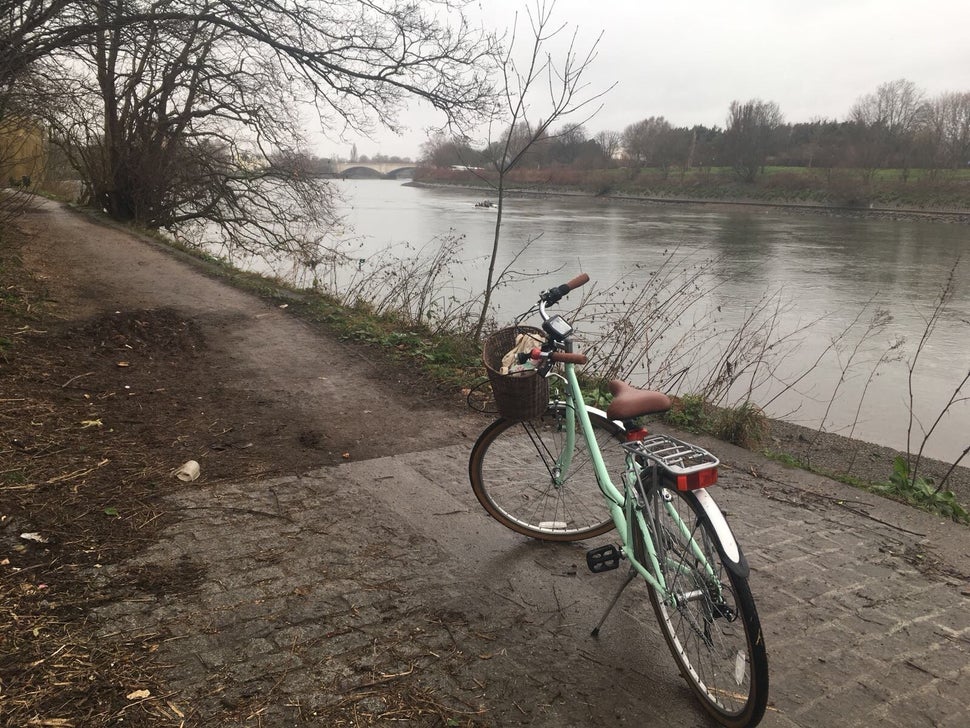 The cycle home was much more scenic. 