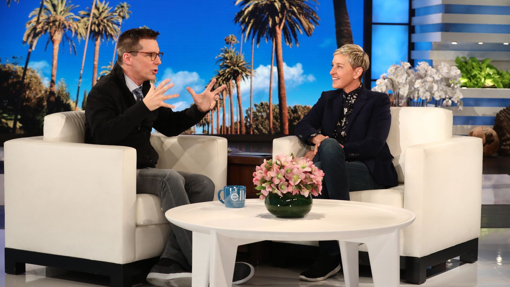 Ellen Degeneres And Sean Hayes Have A Battle Of The Gays Huffpost