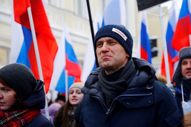 Russian opposition leader Alexei Navalny