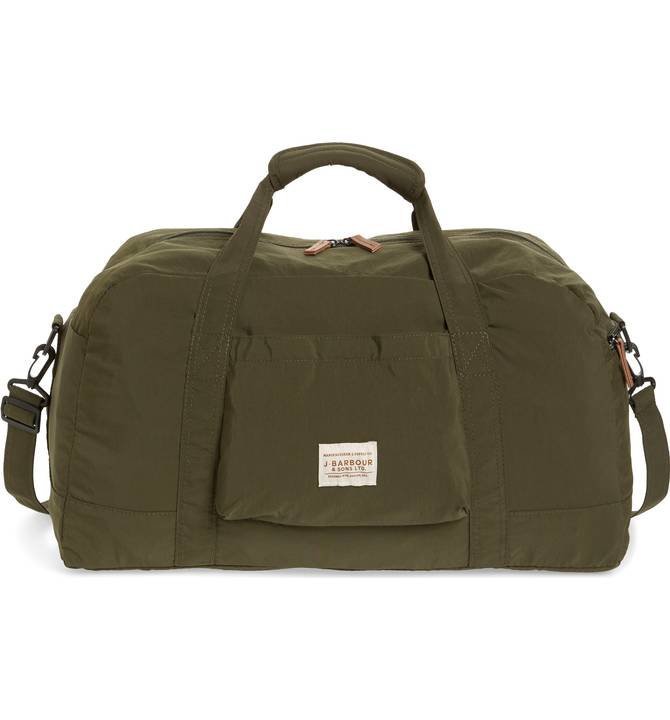 barbour gym bag