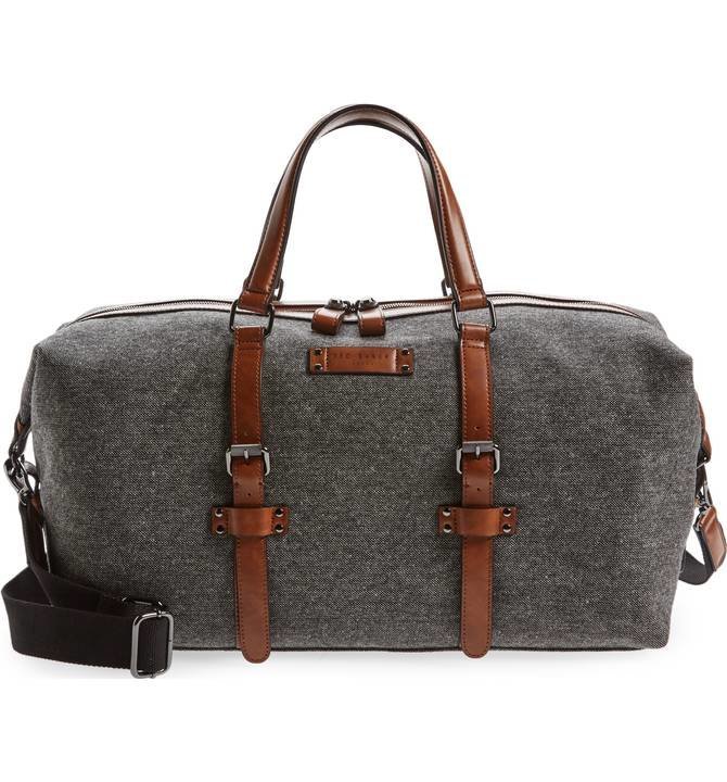 for Men Mens Bags Duffel bags and weekend bags Grey Ben Sherman Synthetic Holdall in Grey 