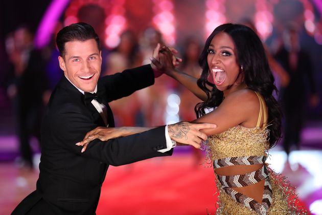 Alexandra with her 'Strictly' partner Gorka Marquez