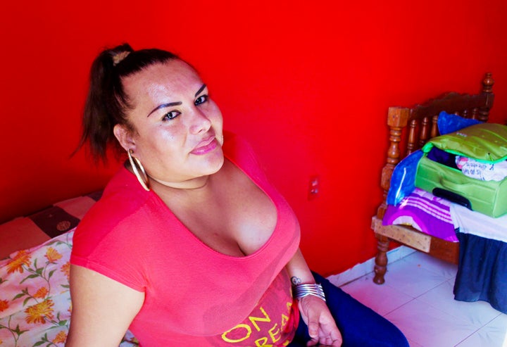 Fanny Romero, a sex worker in southern Mexico, allows acquaintances to rent out her apartment when they have no other place to meet clients.