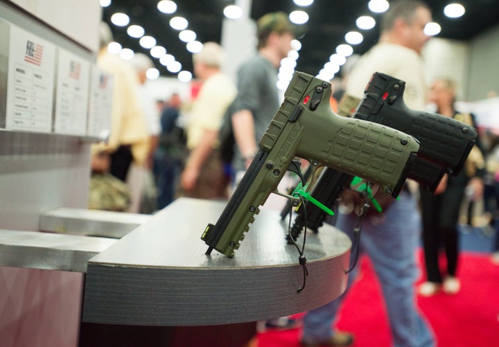 The NRA held its annual convention in Louisville, Kentucky, in May 2016, which included big names in gun manufacturing, like Smith & Wesson and Remington. Those same gun companies are now facing pressure from state and municipal pension funds, such as in Massachusetts, California, Connecticut, Florida, New Jersey and New York City, which have threatened to pull investments from gun manufacturers