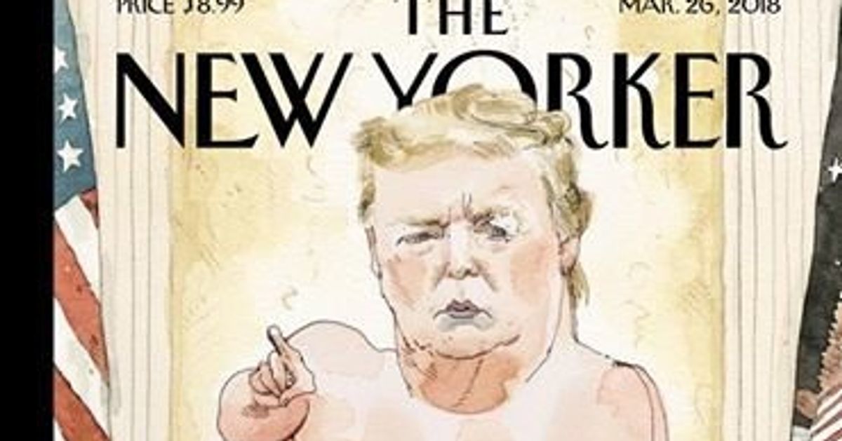 Donald Trump Exposed On New Yorker Cover HuffPost UK News