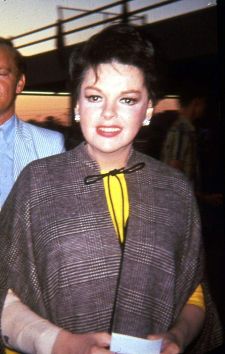 Judy Garland, pictured in 1968.