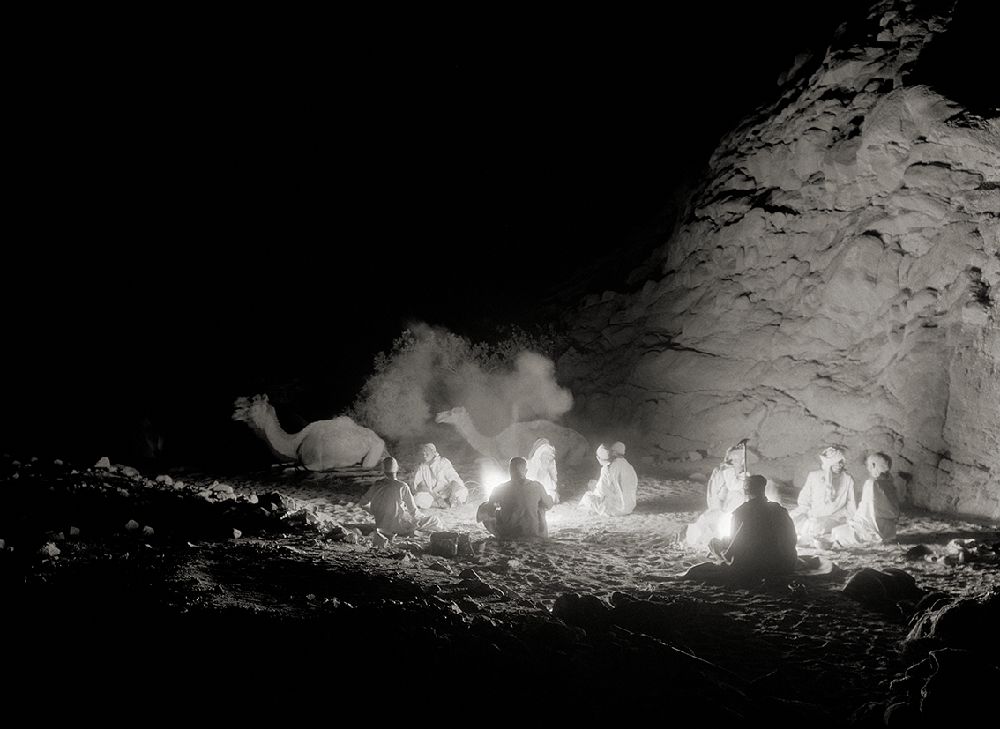 Καταυλισμός Βεδουίνων τη νύχτα, Όρος Σινά, 2 Ιουνίου 1933.