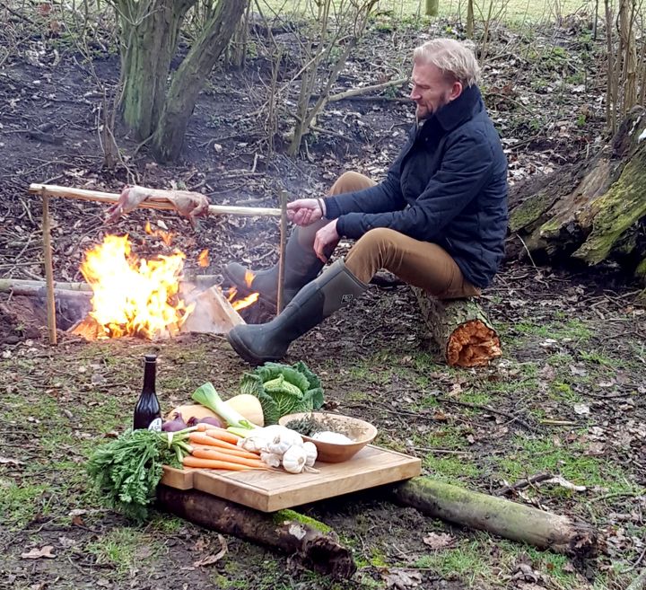 Wild cooking with Stephen David