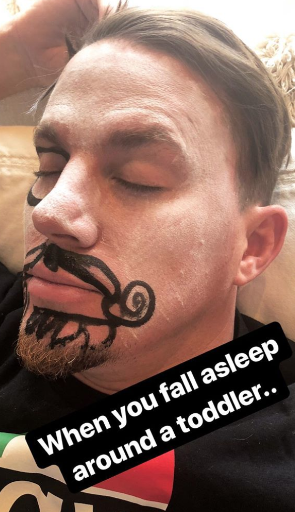 Tatum’s magical makeover.