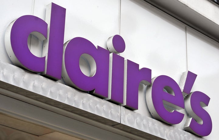 The jewelry store Claire's says it's pierced over 100 million ears worldwide.