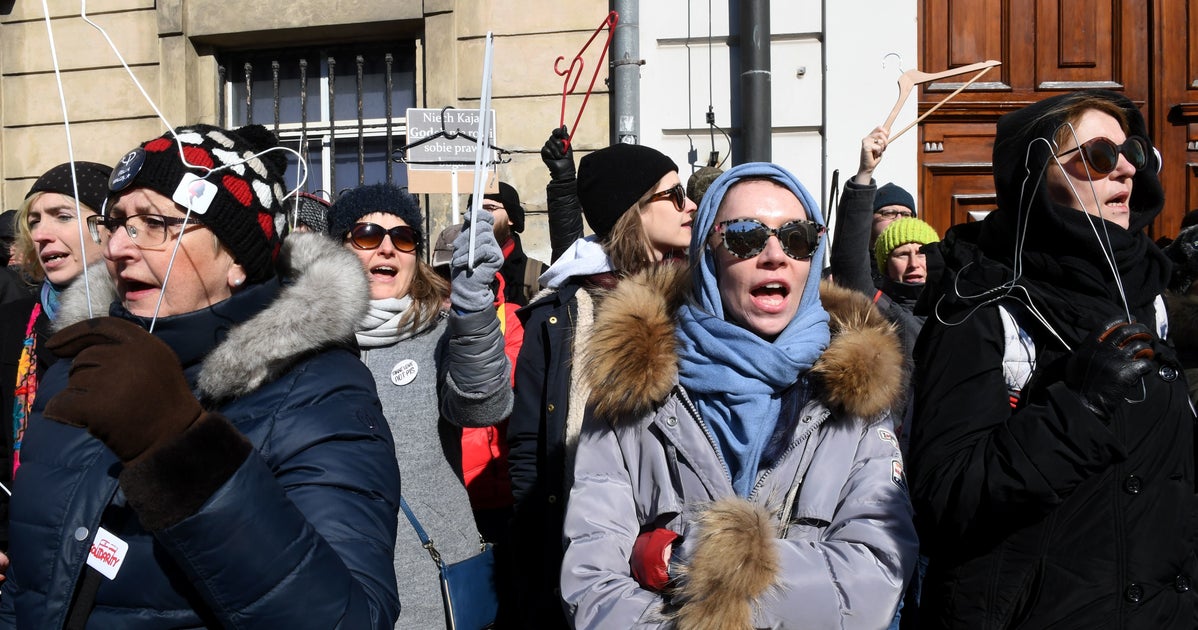 Polish Women Protest Catholic Bishops