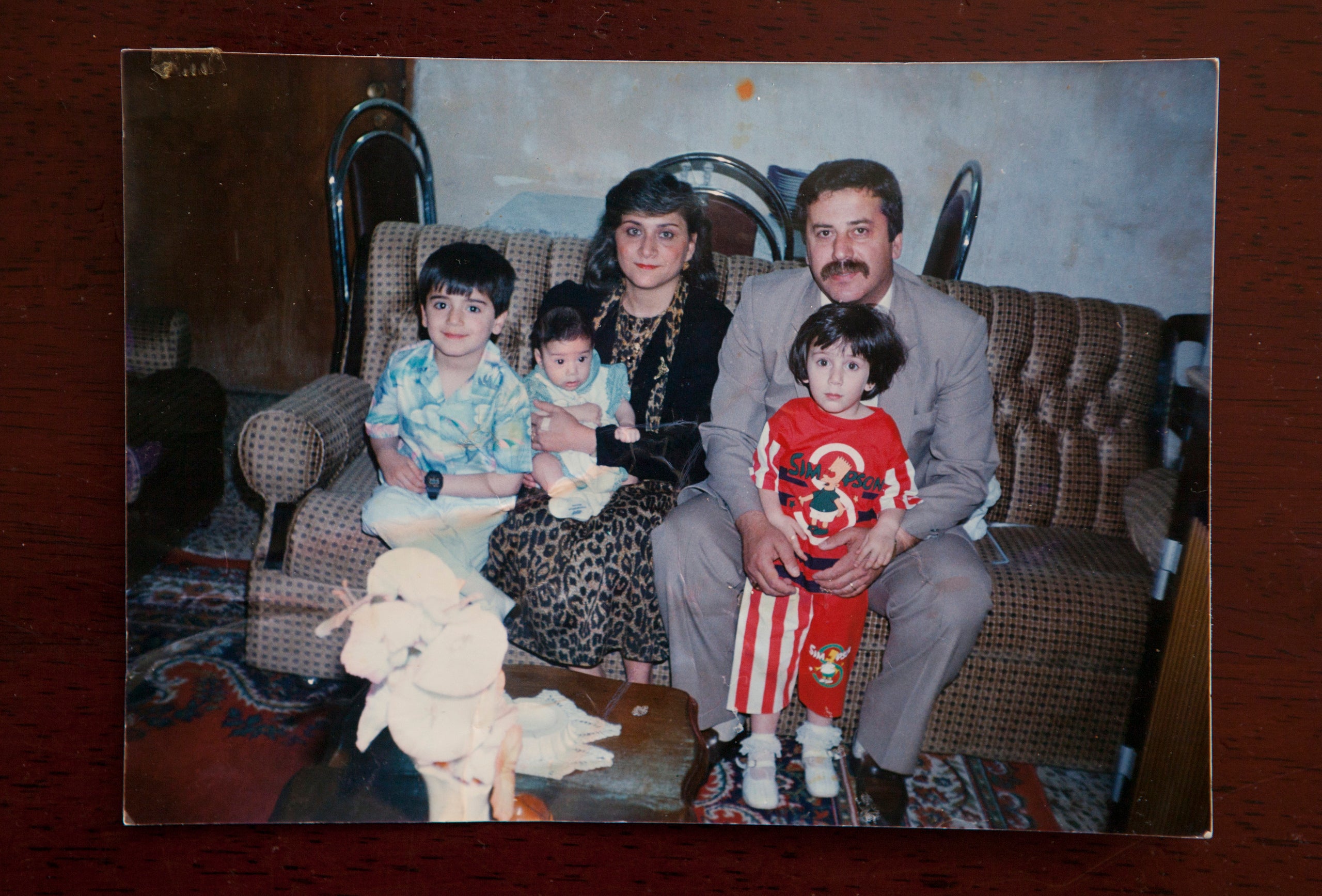 The Garabedian family in an undated photo: Albert and his wife, Satik, with their children Raffie, left, Reema and Rita.