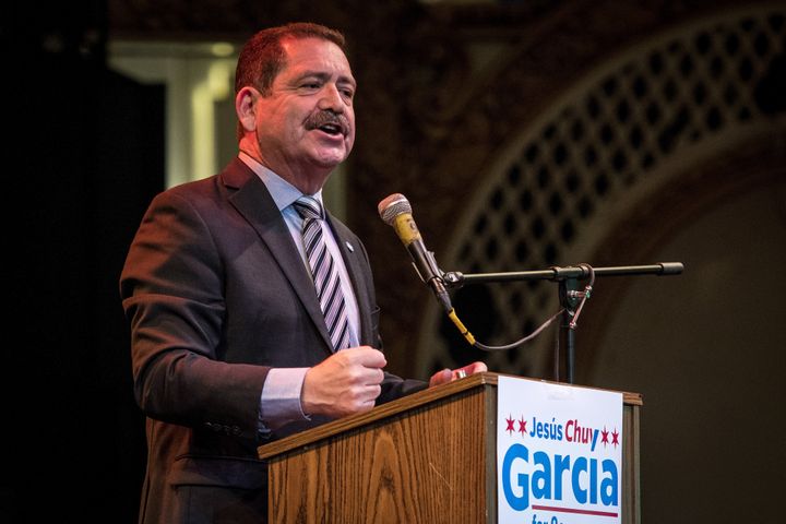 Jesús "Chuy" García won the Democratic primary for the open House seat in Illinois' 4th Congressional District.