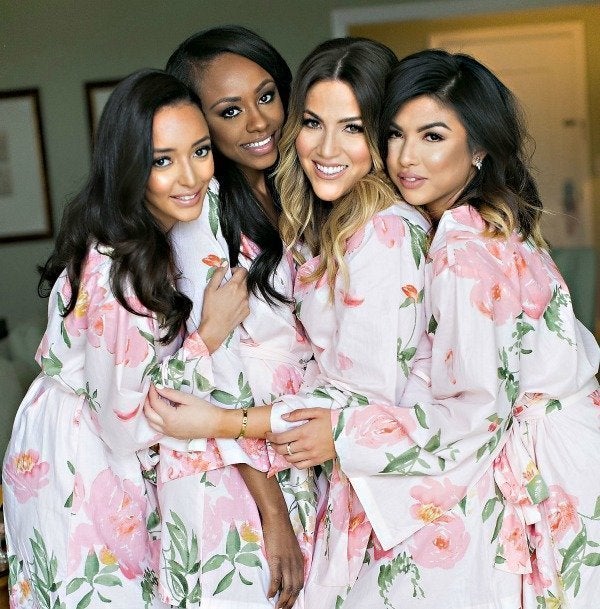 Smaller bridal party = less stress.