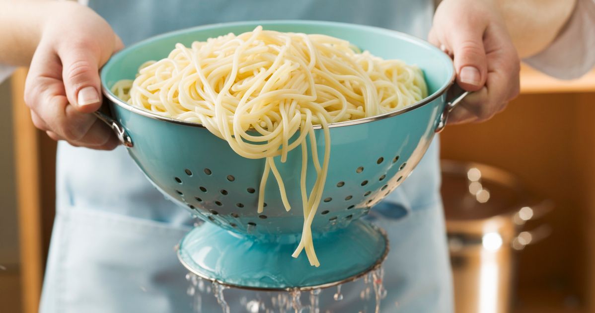KitchenAid Colander Orange Strainer Spaghetti Pasta Vegetables