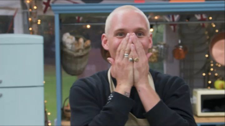 Jamie Laing has baked the worst cake in 'Bake Off' history