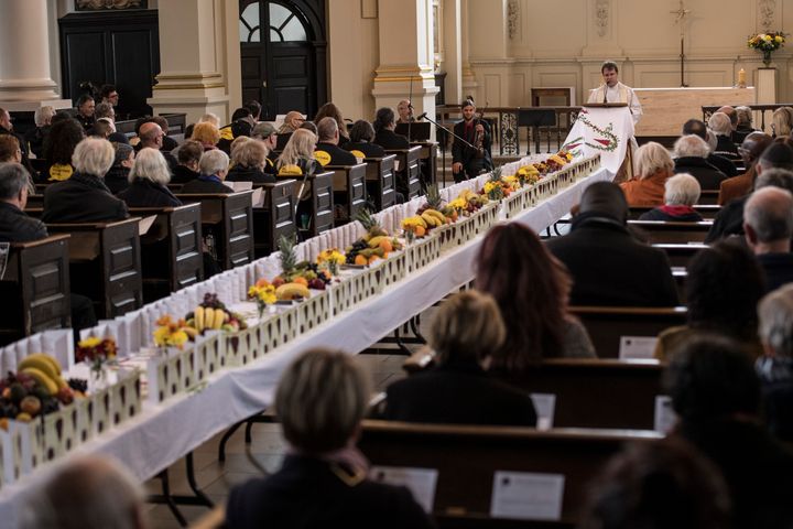 St Martin-in-the-Fields holds an annual service to remember those who have died homeless in London over the last year 