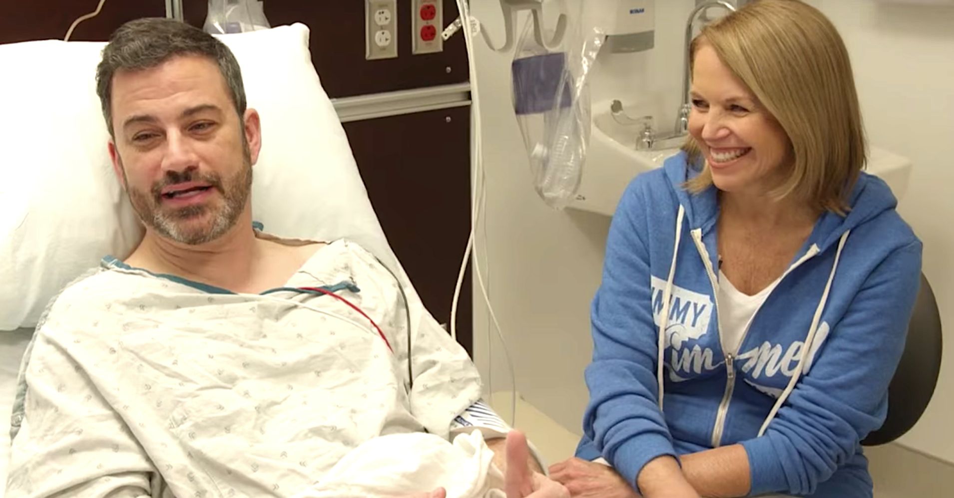 Jimmy Kimmel Donates 'Ass To Awareness,' Gets Colonoscopy With Katie ...