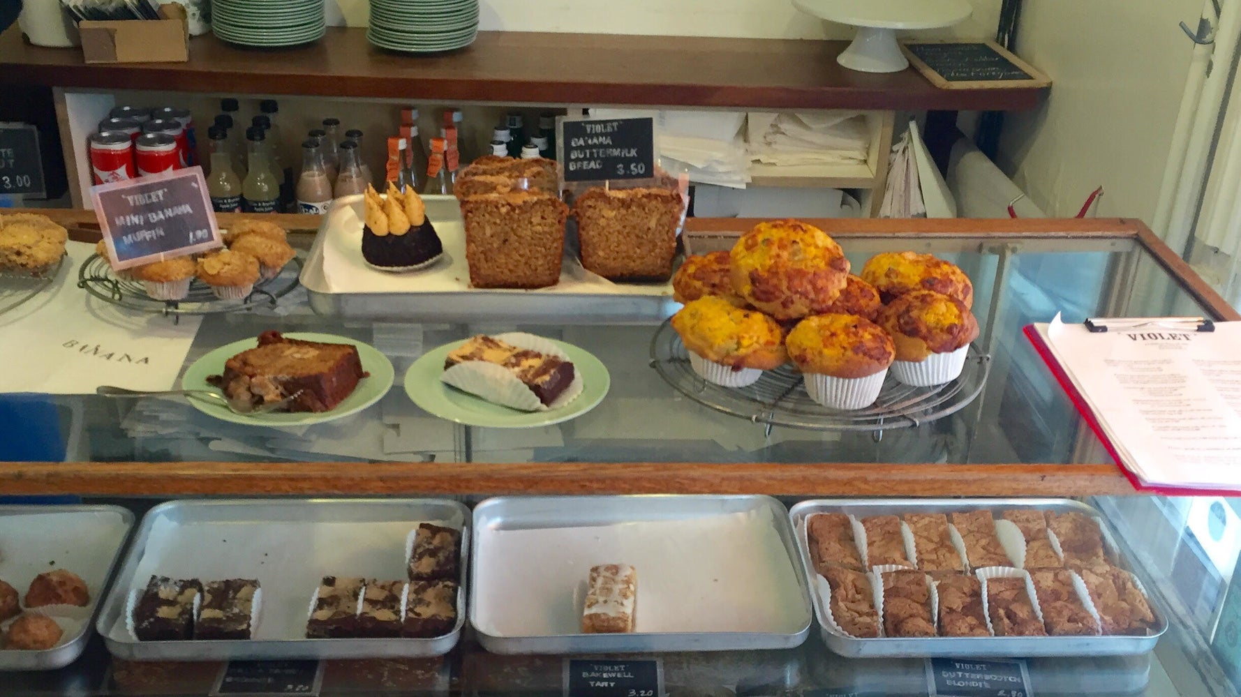 I Stuffed My Face At Violet, The Bakery Owned By Claire Ptak Who's