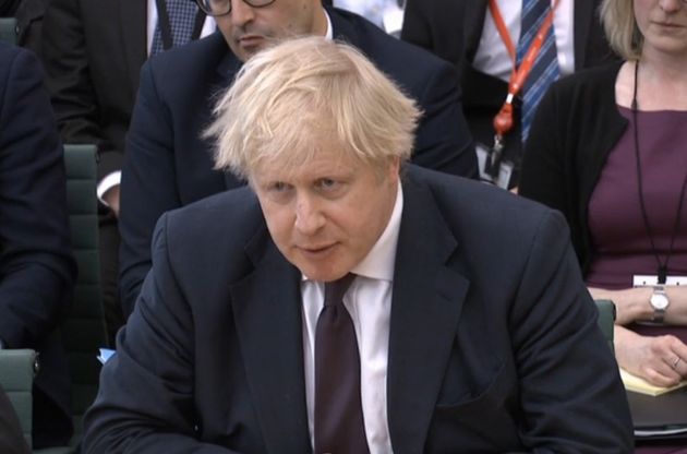 Image result for Boris Johnson agrees with MPs Putin & Hitler comparison