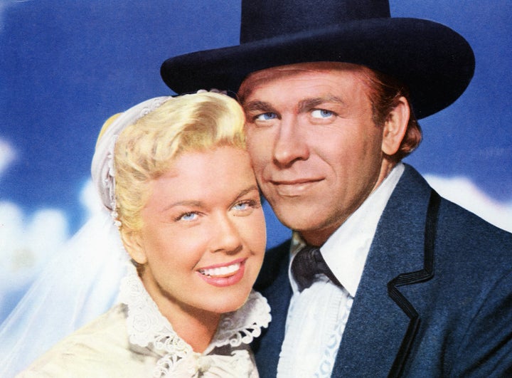 Doris starred alongside Howard Keel in Calamity Jane