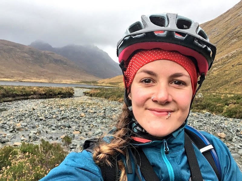 Tess Agnew took part in a female-only ride organised by British Cycling. 