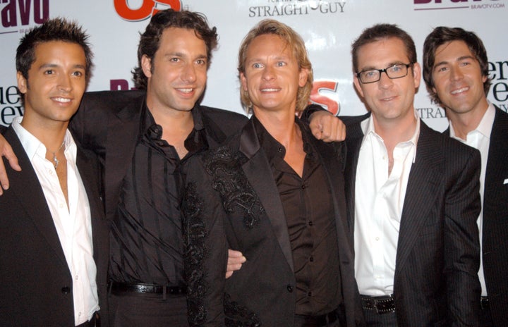 The original cast of "Queer Eye for the Straight Guy" (left to right): Jai Rodriguez, Thom Filicia, Carson Kressley, Ted Alle