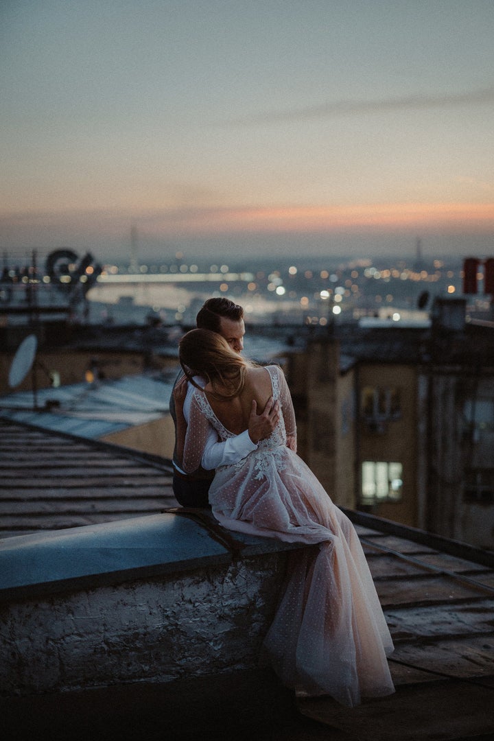 Find a quiet spot where you and your bride or groom can take a breather.