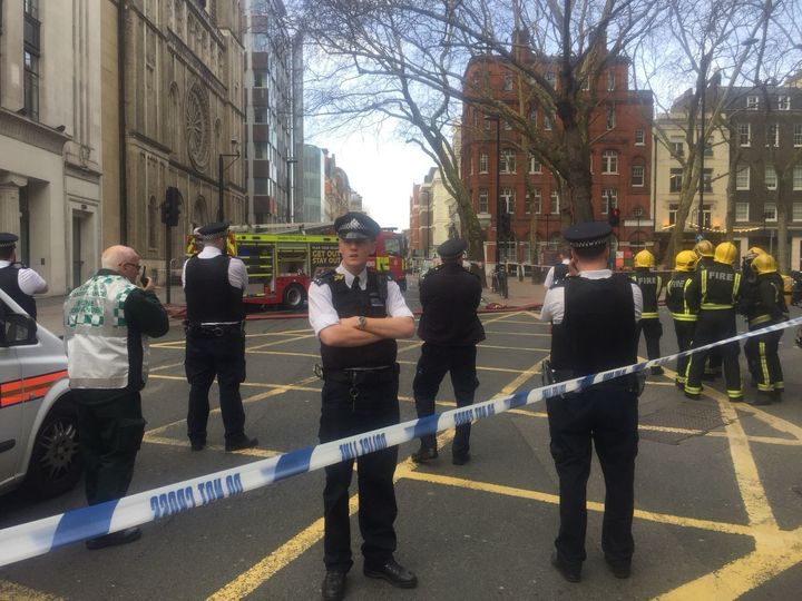 Police were in attendance alongside other emergency services. Officers were called shortly before 1.30pm.