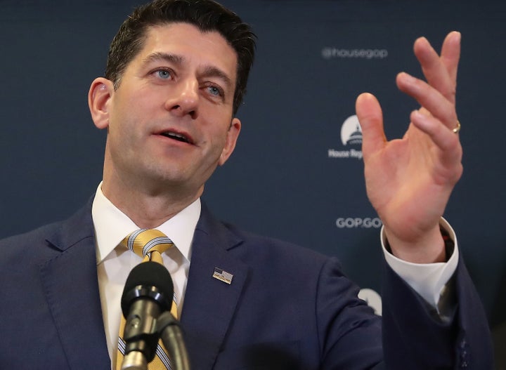 House Speaker Paul Ryan wasn't bothered that he broke his party's own rule to push a spending bill to the floor for a vote ju
