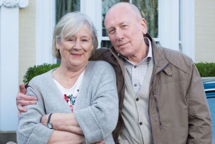 'EastEnders' characters Joyce and Ted Murray 
