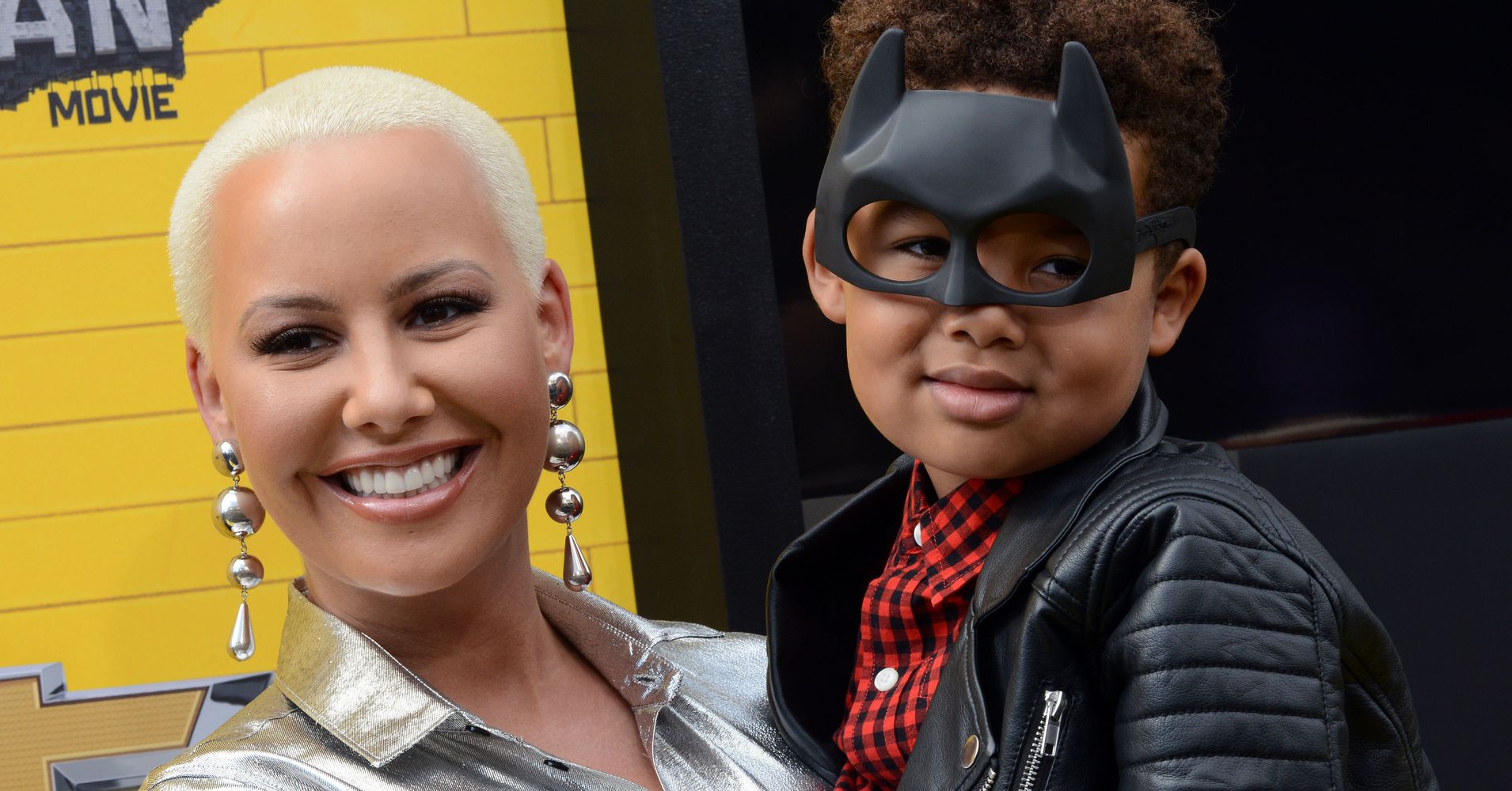 Amber Rose Takes Down Trolls Who Called Her 5 Year Old Son Gay Huffpost