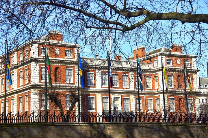 La residencia oficial de Carlos: Clarence House, en Londres.