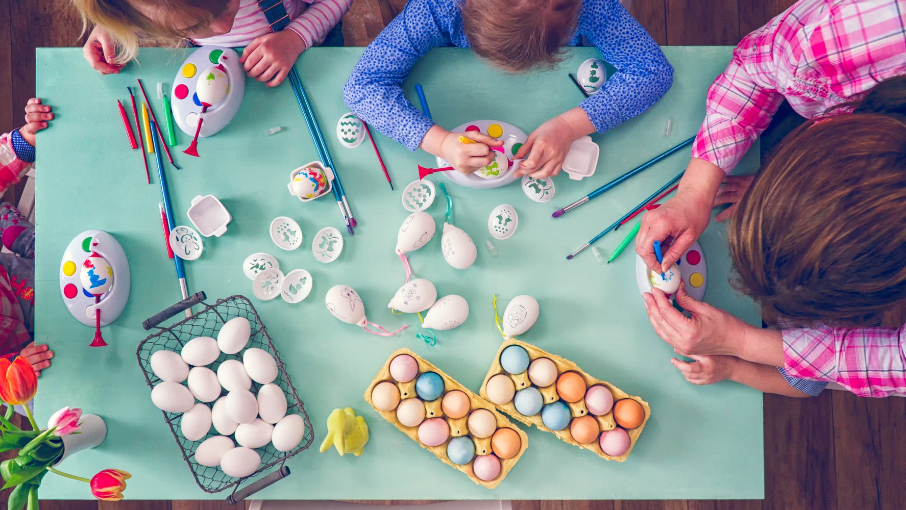 Easter Crafts With Kids How To Dye And Decorate Easter Eggs