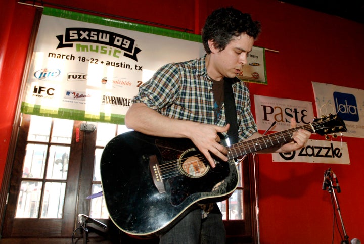 M. Ward performs at Paste Magazine's party at the Radio Room as part of SXSW 2009. 