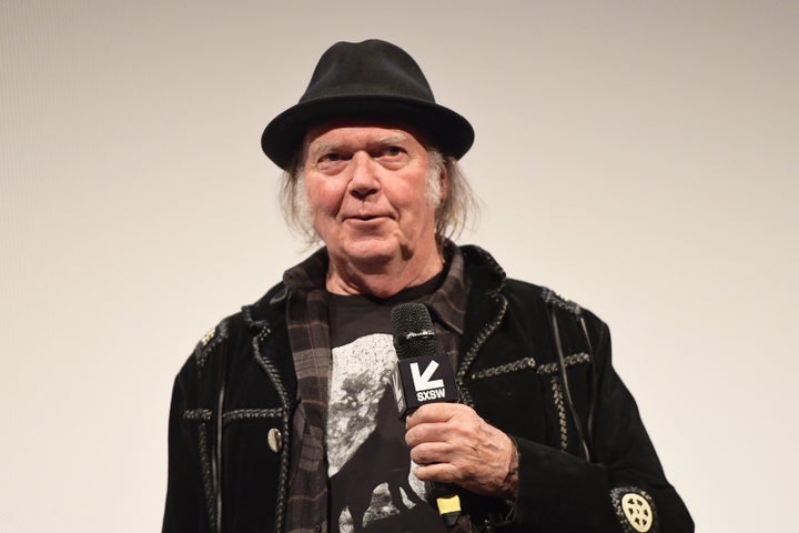 Rock legend Neil Young has taken aim at President Donald Trump in a new interview.