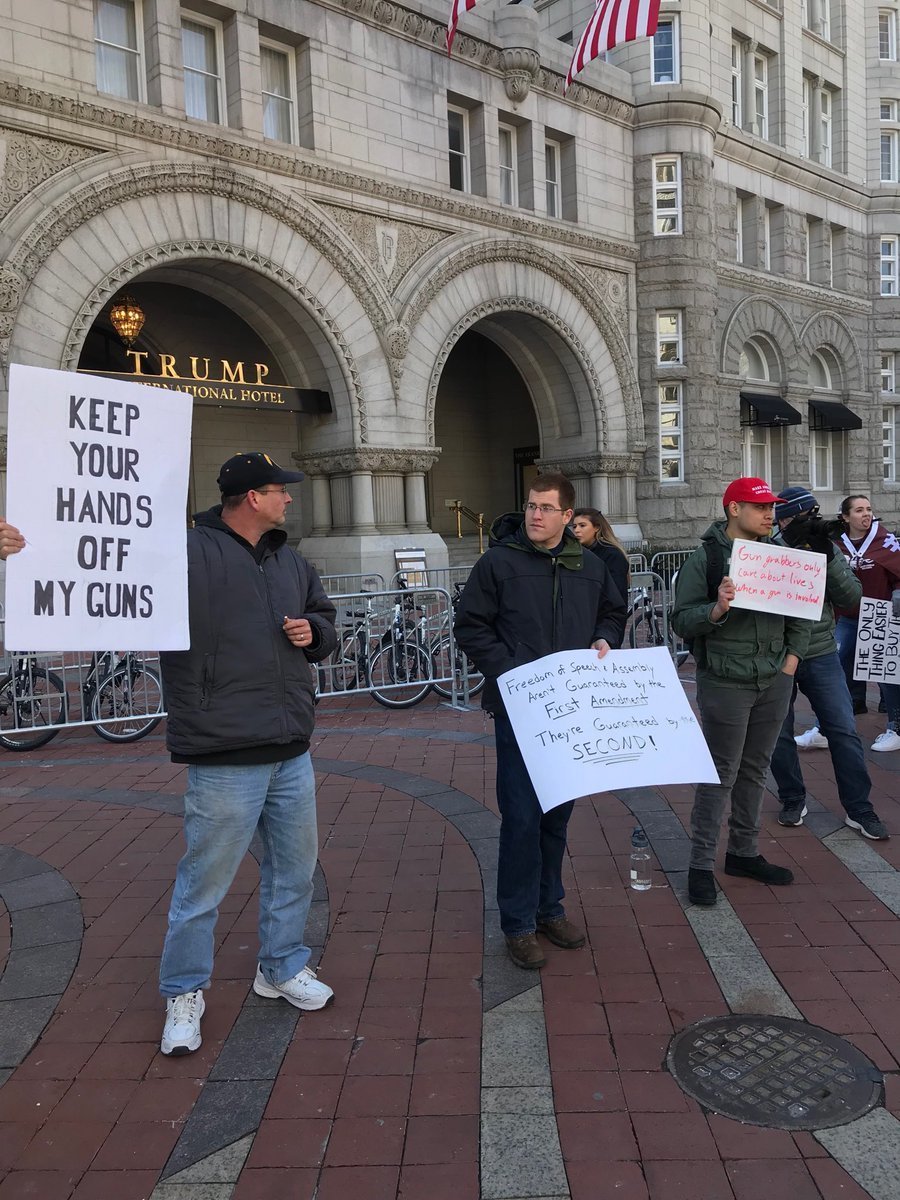 Some Gun Rights Activists Counterprotest Massive ‘March For Our Lives ...