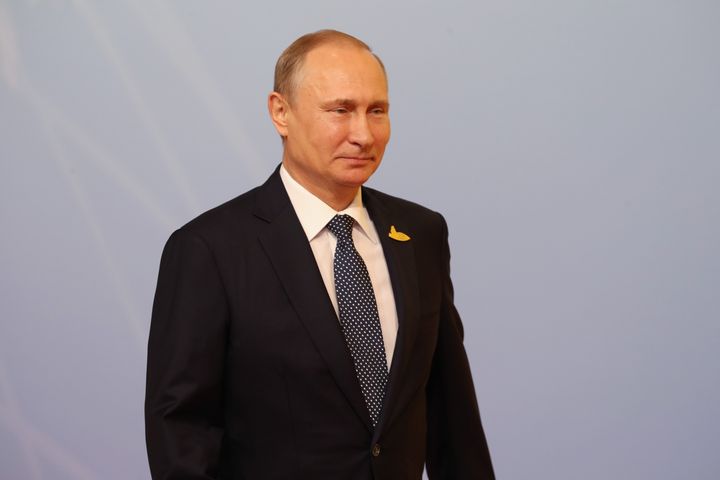 The Kremlin denies that Sergei Skripal asked Vladimir Putin (pictured) to be pardoned.