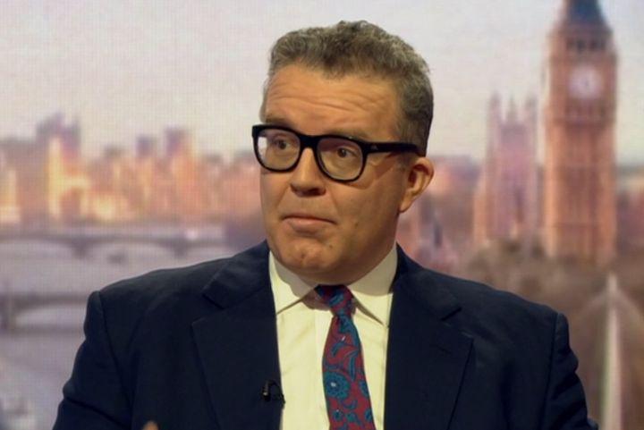 Tom Watson on the Andrew Marr Show said a police investigation into Vote Leave may be necessary 